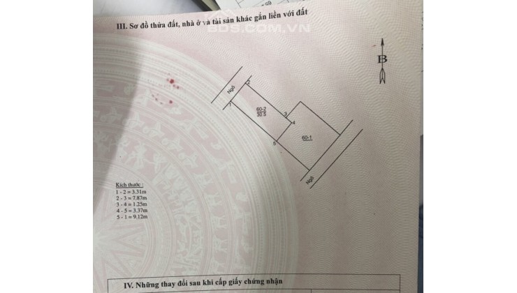 2.x TỶ - BÁN ĐẤT TẶNG NHÀ C4 PHÚC LỢI, PHÂN LÔ, NGÕ THÔNG, OTO ĐỖ CỔNG